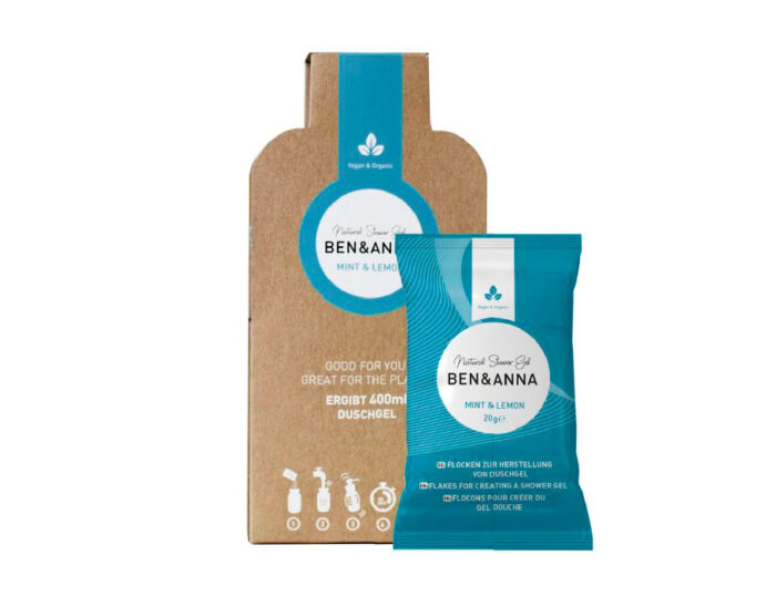 Douchegel - Vlokken - Blue Basil - 2x20gr. Blue Basil